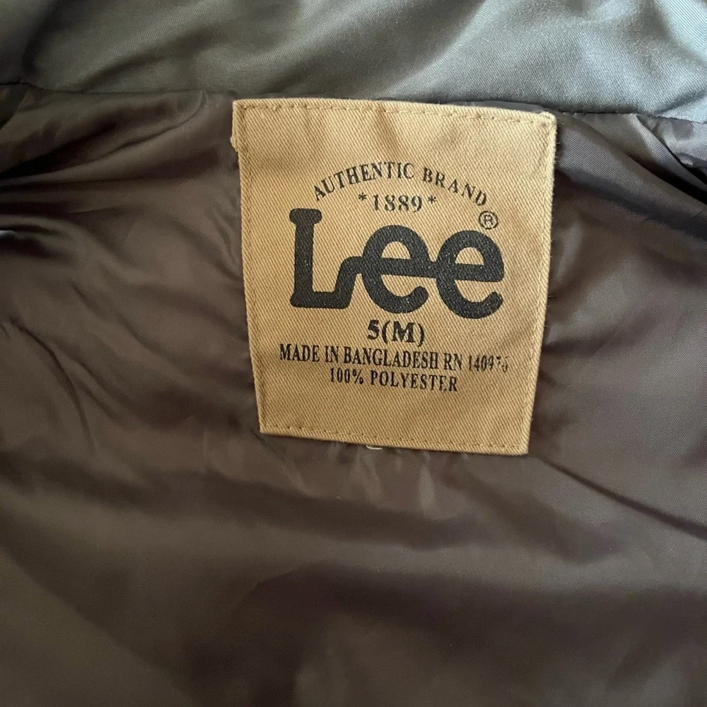 Lee Red and Gray puffer vest kids 5